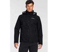 Jack Wolfskin Hooded Functional Jacket Black