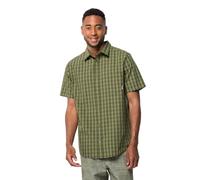 Jack Wolfskin Hot Springs Short Sleeve Shirt Green S Man