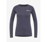 Jack Wolfskin Infinite Light Base Layer Top Long Sleeve Blue Women - XL