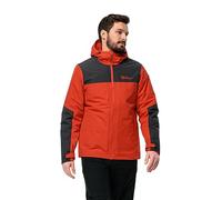 Jack Wolfskin Men’s waterproof winter jacket Jasper Ins Jacket Men M red strong red