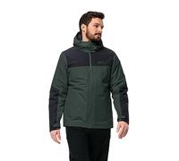 Jack Wolfskin Men’s waterproof winter jacket Jasper Ins Jacket Men XXL black olive black olive