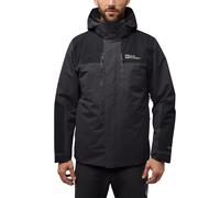 (XXL, Phantom) Jack Wolfskin Mens Jasper 3 In 1 Waterproof Windproof Breathable Jacket