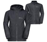 Jack Wolfskin ICELAND 3IN1 JACKET BOYS Colour: 6350 phantom, Size: 140