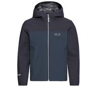 Jack Wolfskin - Kid's Adventuretribe 2L Jacket - Waterproof jacket size 176, blue/grey