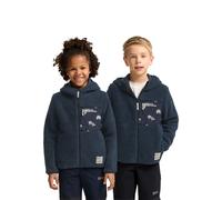 Jack Wolfskin Kids’ fleece hoodie with MOOMIN motif Moomin Ice Curl Kids 92 midnight sky midnight sky