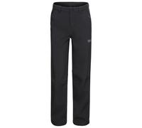 Jack Wolfskin - Kid's Fourwinds Pants - Softshell trousers size 128, black