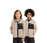 Jack Wolfskin Kids’ full-zip fleece jacket Lite Curl FZ Kids 128 oyster oyster