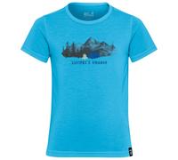 Jack Wolfskin - Kid's Hiking Graphic T-Shirt - Sport shirt size 164, blue