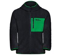 Jack Wolfskin - Kid's Ice Curl Hood Jacket - Fleece jacket size 128, black