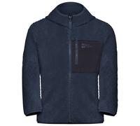 Jack Wolfskin - Kid's Ice Curl Hood Jacket - Fleece jacket size 128, blue