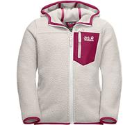 Jack Wolfskin Kids' Ice Curl Hood Jacket K, Winter Pearl, 13-14