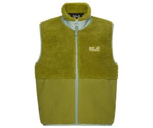 Jack Wolfskin - Kid's Ice Curl Vest - Fleece vest size 128, olive