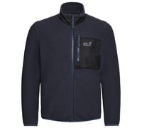 Jack Wolfskin - Kid's Lite Curl Fullzip - Fleece jacket size 104, blue