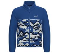 Jack Wolfskin - Kid's Paw Era 100 Print Fullzip - Fleece jacket size 176, blue