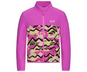 Jack Wolfskin - Kid's Paw Era 100 Print Fullzip - Fleece jacket size 176, pink