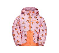 Jack Wolfskin Kids’ rain jacket Smileyworld AOP Jacket Kids 116 icon water lily Icon Water Lily