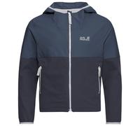 Jack Wolfskin - Kid's Sandbird Hooded Jacket - Softshell jacket size 164, blue