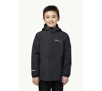 Jack Wolfskin Kids Snowy Days Jacket Size: 128, Colour: Phantom