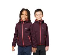 Jack Wolfskin Kids’ softshell jacket with hood Fourwinds Jacket Kids 140 amaranth amaranth