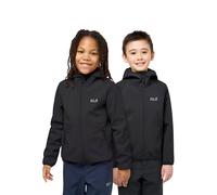 Jack Wolfskin Kids’ softshell jacket with hood Fourwinds Jacket Kids 92 black black