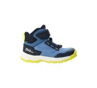 Jack Wolfskin Kids’ waterproof hiking shoes Cyrox Texapore Mid Kids 38 elemental blue Elemental Blue