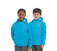 Jack Wolfskin Kids’ waterproof rain jacket with hood Flaze Jacket Kids 104 empire blue empire blue