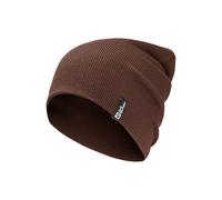 Jack Wolfskin Knitted hat Rib Beanie One Size hot choc hot choc