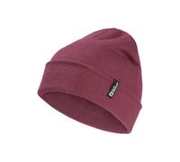 Jack Wolfskin Knitted hat Rib Beanie One Size raisin raisin