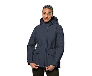 Jack Wolfskin Lake Louise Women's Jacket, Night Blue, XS