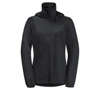 Jack Wolfskin Large Women's Stormy Point 2L Waterproof Jacket Black-4601487924