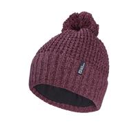 Jack Wolfskin Lined beanie with bobble Medley Knit Beanie Women S amaranth amaranth