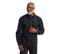 Jack Wolfskin Men’s flannel shirt Lite Flannel Shirt Men 3XL check black CHECK black