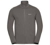 Jack Wolfskin Men's breathable full-zip fleece jacket Litestride FZ Men XL flint flint