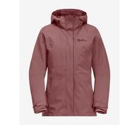Jack Wolfskin Luntal 3in1 Jacket Pink Green Women - S