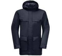 Jack Wolfskin Medium Men's Winterlager Hooded Parka In Night Blue 4601487990 New