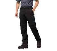 Jack Wolfskin Men Activate Light Zip Off Pants Men's Pants - Black, Size: 46