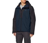Jack Wolfskin Men Apex Summer Peak Hardshell Jacket - Night Blue, 2X-Large