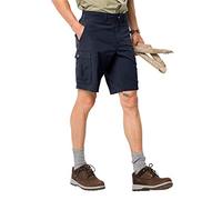 Jack Wolfskin Men Canyon Cargo Shorts Men's Shorts - Night Blue, Size: 52