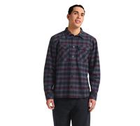 Jack Wolfskin Men’s flannel shirt Baja Flannel Shirt Men L check dark navy CHECK dark navy