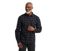 Jack Wolfskin Men’s flannel shirt Lite Flannel Shirt Men XL check black CHECK black