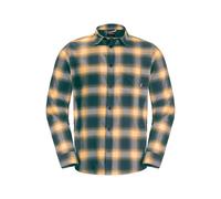 Jack Wolfskin Men's Wanderweg Shirt M, Teal, XXL