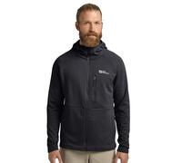 Jack Wolfskin Men’s fleece jacket Kolbenberg Hooded FZ Men L phantom Phantom