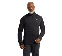 Jack Wolfskin Men’s fleece jacket Peak District FZ Men M black black