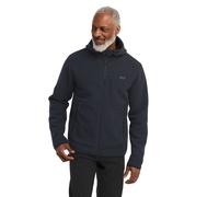 Jack Wolfskin Men’s fleece jacket with hood Lake Ridge Hooded Jacket Men M dark navy dark navy