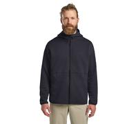 Jack Wolfskin Men’s fleece jacket with hood Mogari Hooded FZ Men M dark navy / dark navy dark navy / dark navy