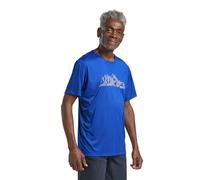 Jack Wolfskin Men’s functional shirt Peak Graphic T-Shirt Men L mtn vibrant blue MTN vibrant blue