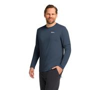 Jack Wolfskin Men's Thermal L/S M Hiking Shirt, Midnight Sky, XXL