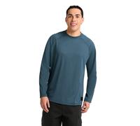 Jack Wolfskin Men’s long-sleeved functional shirt Daily Ease LS Men 2XL aluminium blue aluminium blue