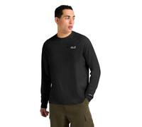 Jack Wolfskin Men’s long-sleeved functional shirt Prelight Trail Crew Men S black black