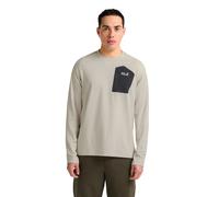 Jack Wolfskin Men’s long-sleeved functional shirt Prelight Trail Crew Men XL pale sand pale sand